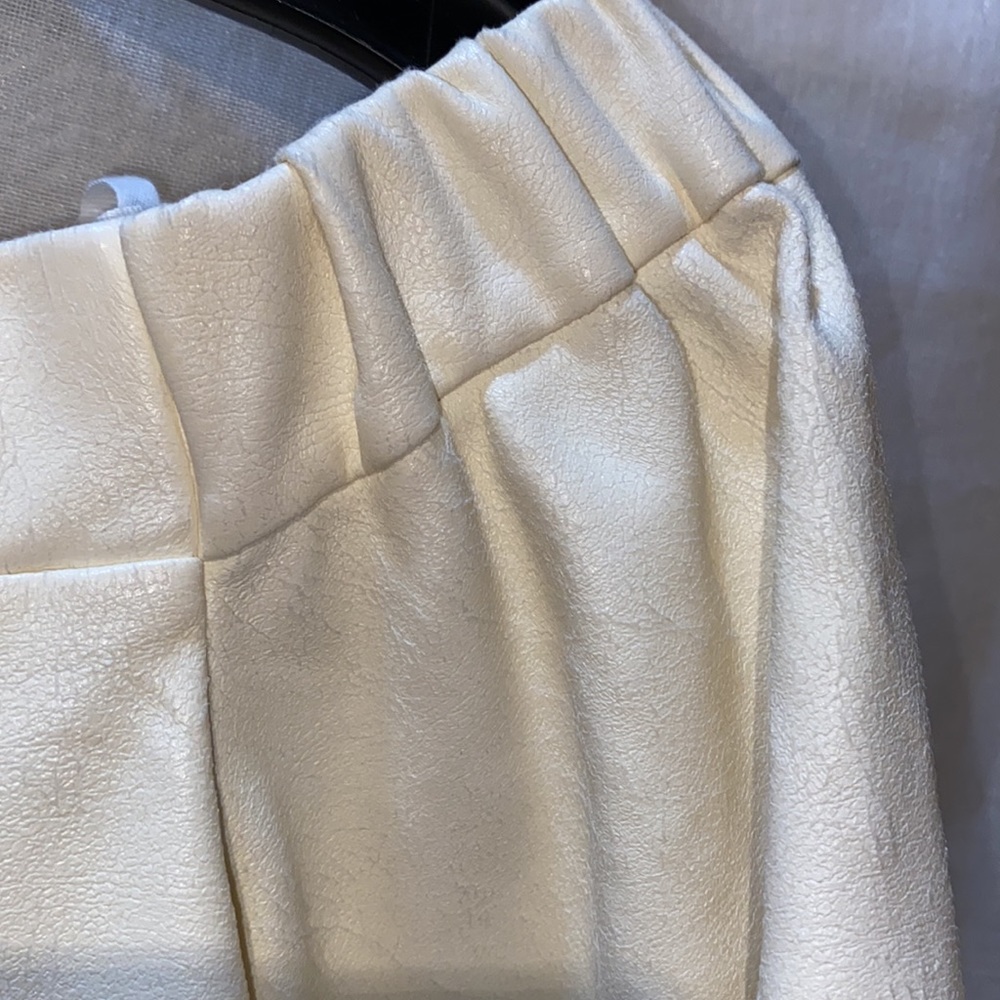 Bailey/44 Cream Polyurethane/Polyester Lined Shir… - image 5